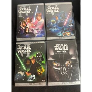 Star Wars Trilogy DVD Box Set Widescreen Episode IV V VI Bonus Disc THX Mastered